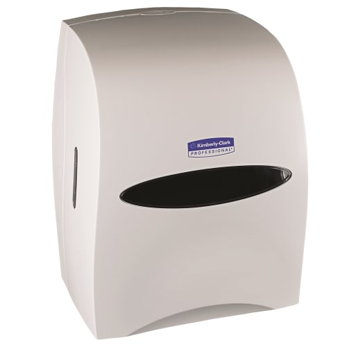 Kimberly-Clark Windows Sanitouch Hard Roll Towel Dispenser, White